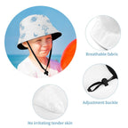 Pastel Blue Space - Kids Bucket Hat