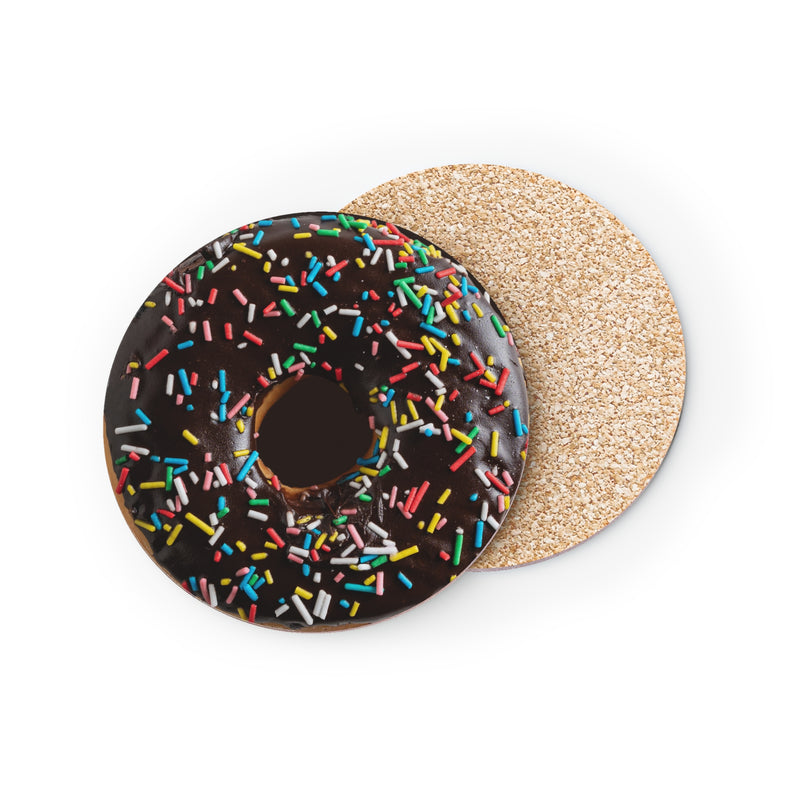 Donut - Round Coasters Round 3.7" x 3.7" 1pc Round Coaster Australian Printer