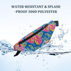 Pink And Blue Tropical Flower - Bum Bag / Fanny Pack