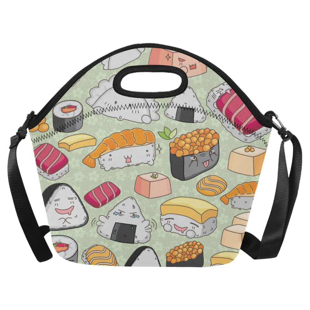 Sushi - Neoprene Lunch Bag One Size Neoprene Lunch Bag Printed Offshore