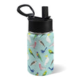 Australian Birds 12oz Kids Water Bottle with Straw Lid