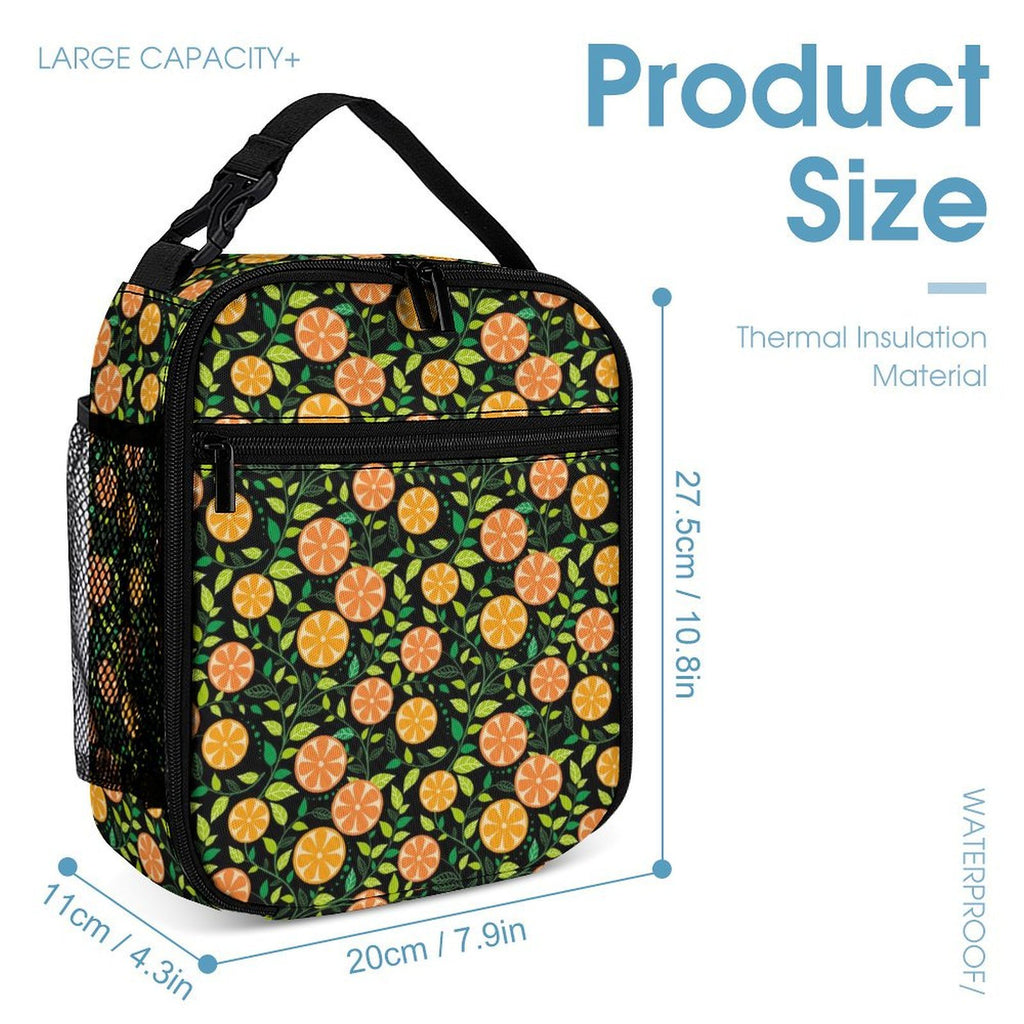 Oranges Backpack, Lunch Bag & Pencil Case Set