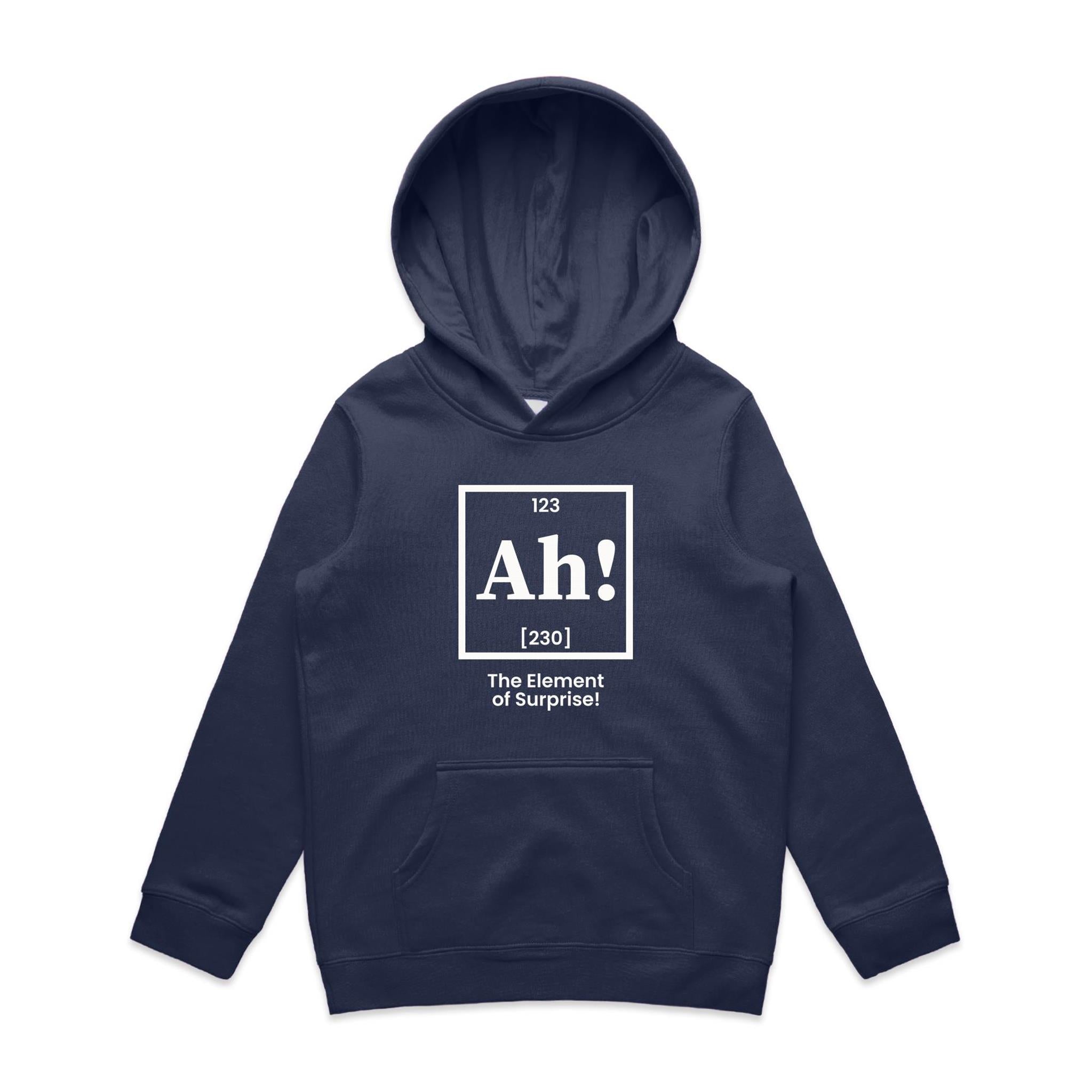 Ah! The Element Of Surprise Kids AS Colour Hoodie