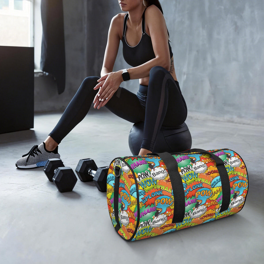 Comic Book 2 Duffle Bag Duffle Bag Printed Offshore
