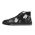 Dinosaur Skeleton Men's High Top Canvas Shoes US14 Men's Classic High Top Canvas Shoes Printed Offshore