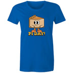 Pi Day - Womens T-shirt Bright Royal Womens T-shirt Maths Printed In Australia