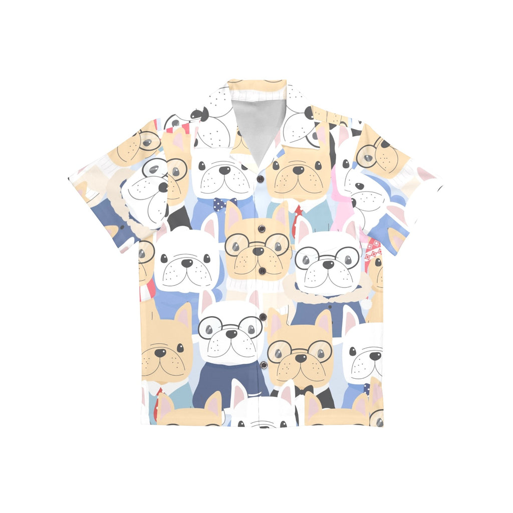 Dog Crowd - Junior Kids Hawaiian Shirt