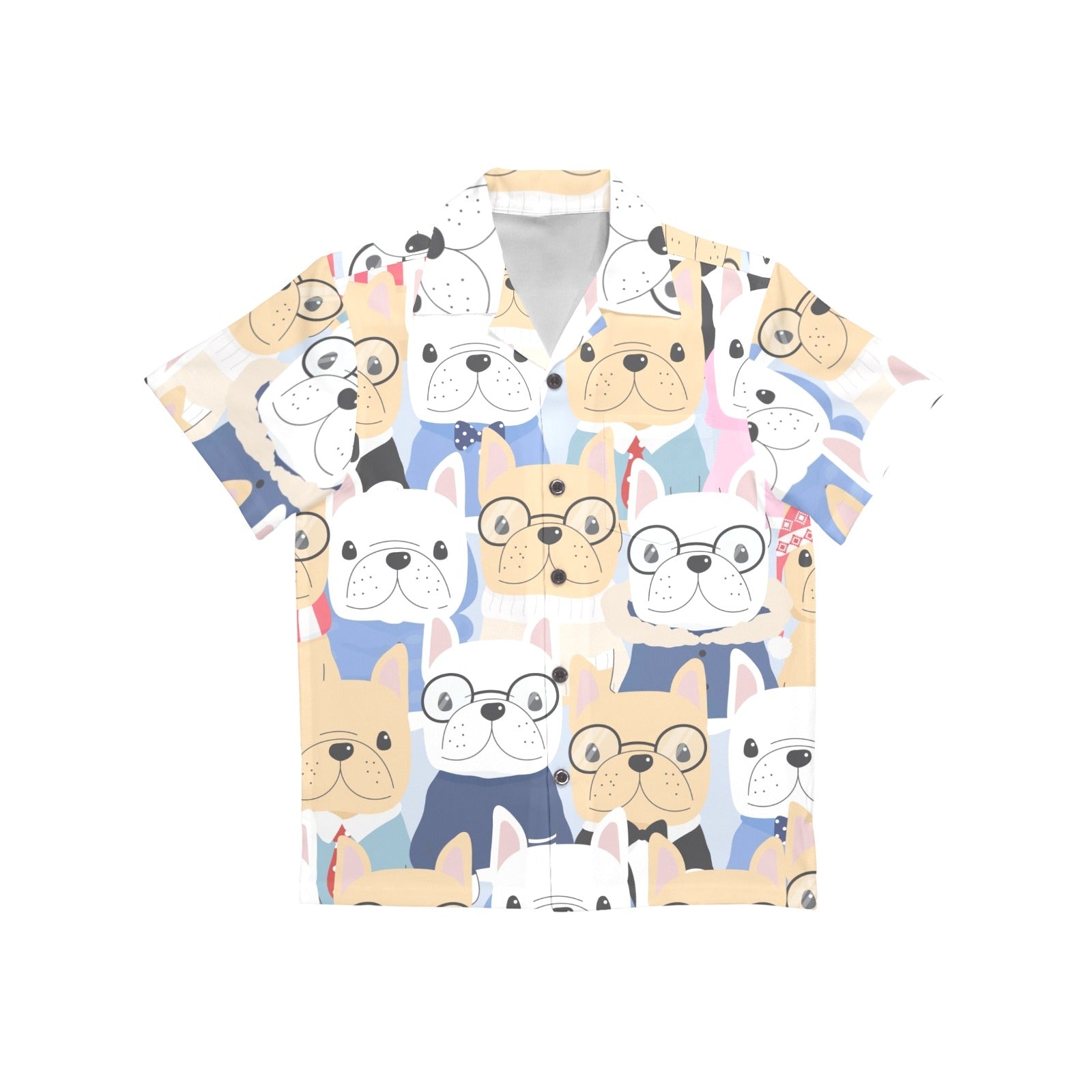 Dog Crowd - Junior Kids Hawaiian Shirt