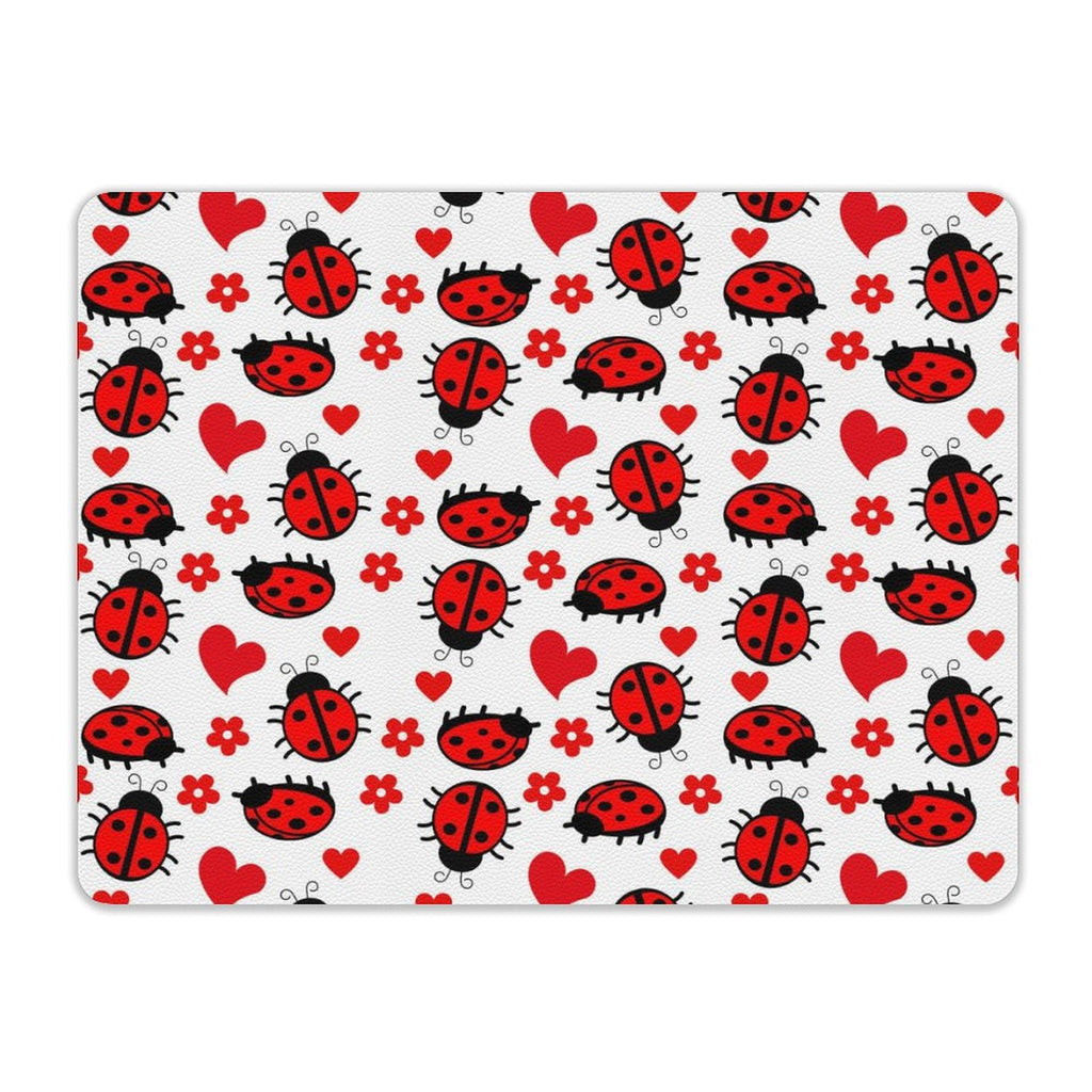Ladybugs Leather Mouse Pad Leather Mouse Pad animal Printed Offshore