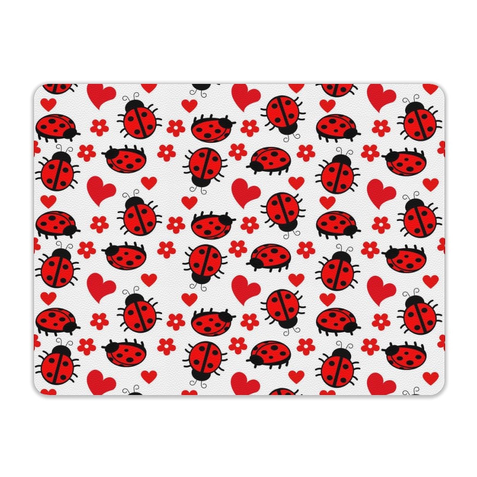 Ladybugs Leather Mouse Pad Leather Mouse Pad animal Printed Offshore