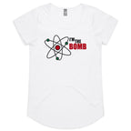 I'm The Bomb, Atom - Womens Scoop Neck T-Shirt White Womens Scoop Neck T-shirt Printed In Australia Science