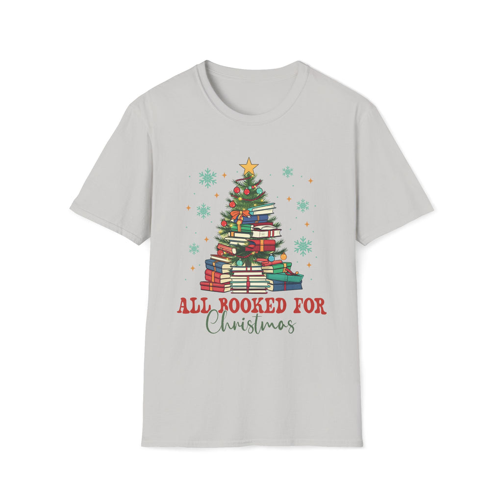 All Booked For Christmas - Unisex Softstyle T-shirt