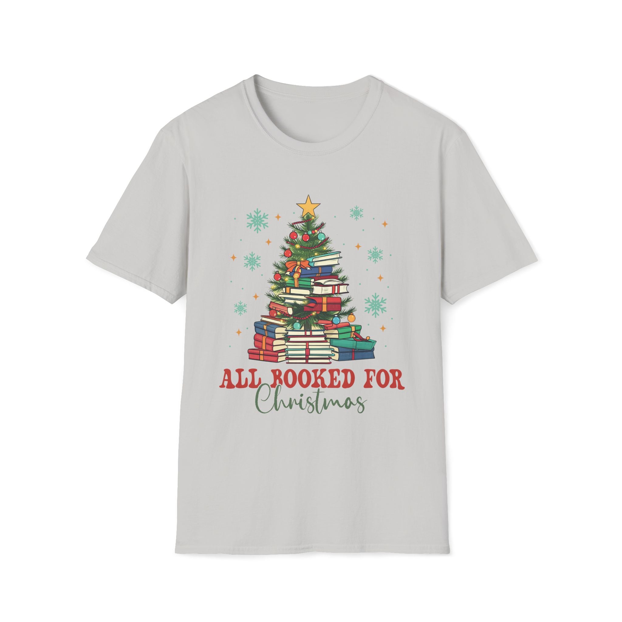 All Booked For Christmas - Unisex Softstyle T-shirt