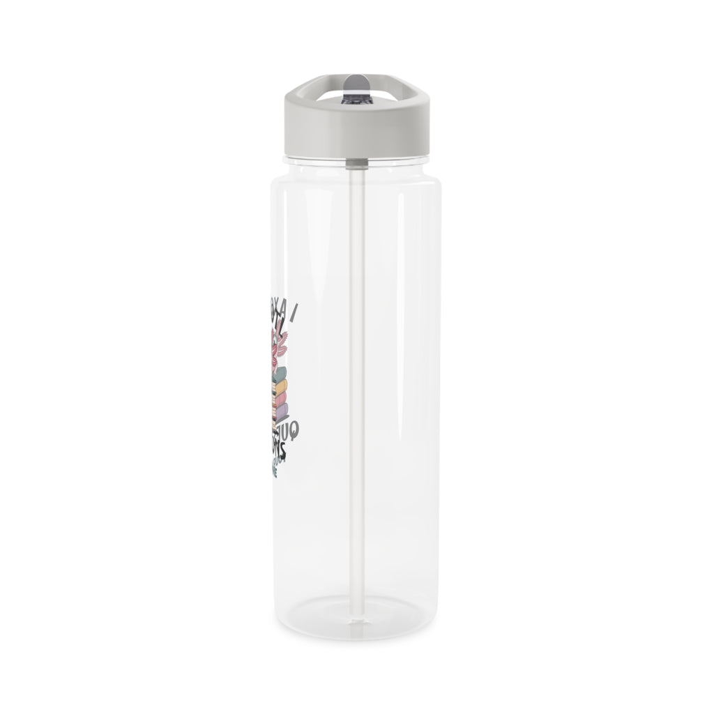 Personalised - I Axolotl Questions - Clear Tritan Water Bottle