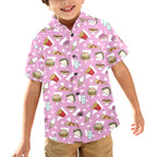 Fast Food - Junior Kids Hawaiian Shirt