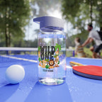 Personalised - Wild One, Jungle Animals - Tritan Water Bottle