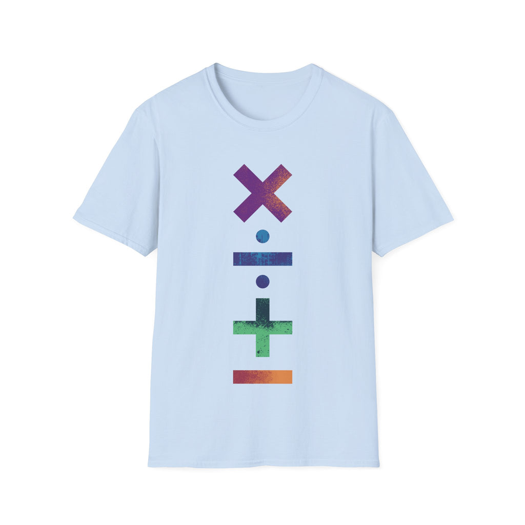 Maths Symbols - Unisex Softstyle T-Shirt