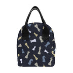 Chess Pattern - Zipper Lunch Bag Zipper Lunch Bag Printed Offshore