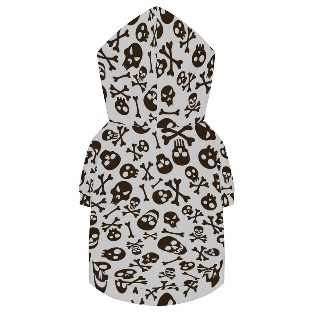 Skull And Crossbones Pet Hoodie (Large Size)