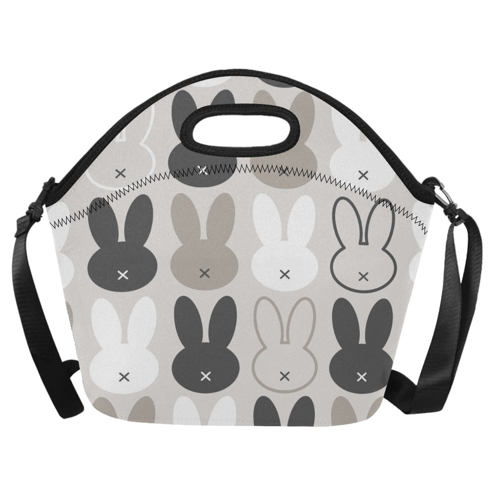 Bunny - Neoprene Lunch Bag One Size Neoprene Lunch Bag Printed Offshore