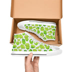 Cute Limes - Women's High Top Canvas Shoes