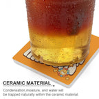 Kindness Matters - Ceramic Coasters (Square) Ceramic Coasters Kindness Printed Offshore