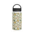 Chicken Life Stainless Steel Water Bottle, Handle Lid White 12oz Stainless Steel Water Bottle With Handle Lid animal Globally Fulfilled