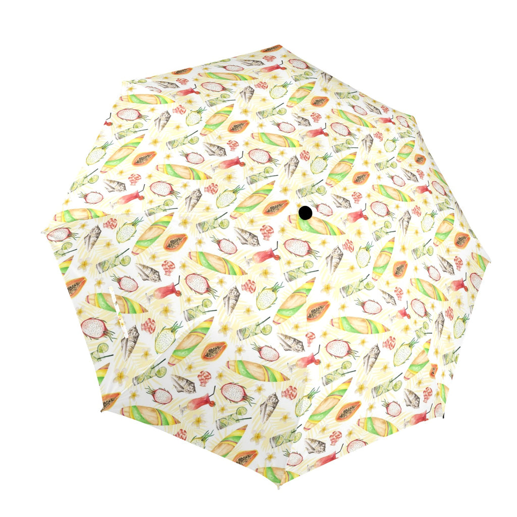 Tropical Surf Umbrella One Size Umbrella Printed Offshore Summer Surf
