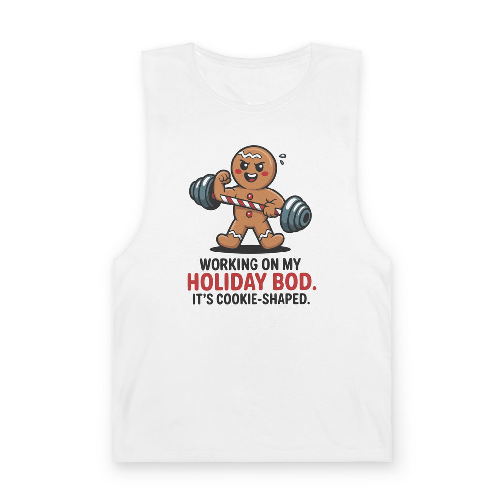 Gingerbread Holiday Bod - Unisex Barnard Tank