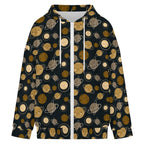 Planets Women's Full-Zip Hoodie