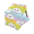 Cloud Rainbows Kids Safe Round Corner Umbrella One Size Kids Safe Round Corner Umbrella Printed Offshore