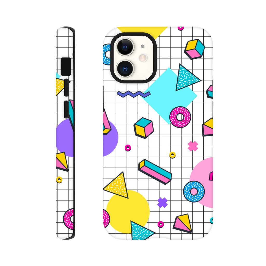 80's Vibe - Apple iPhone Tough case iPhone 12 Mini iPhone Tough Case Globally Fulfilled Retro
