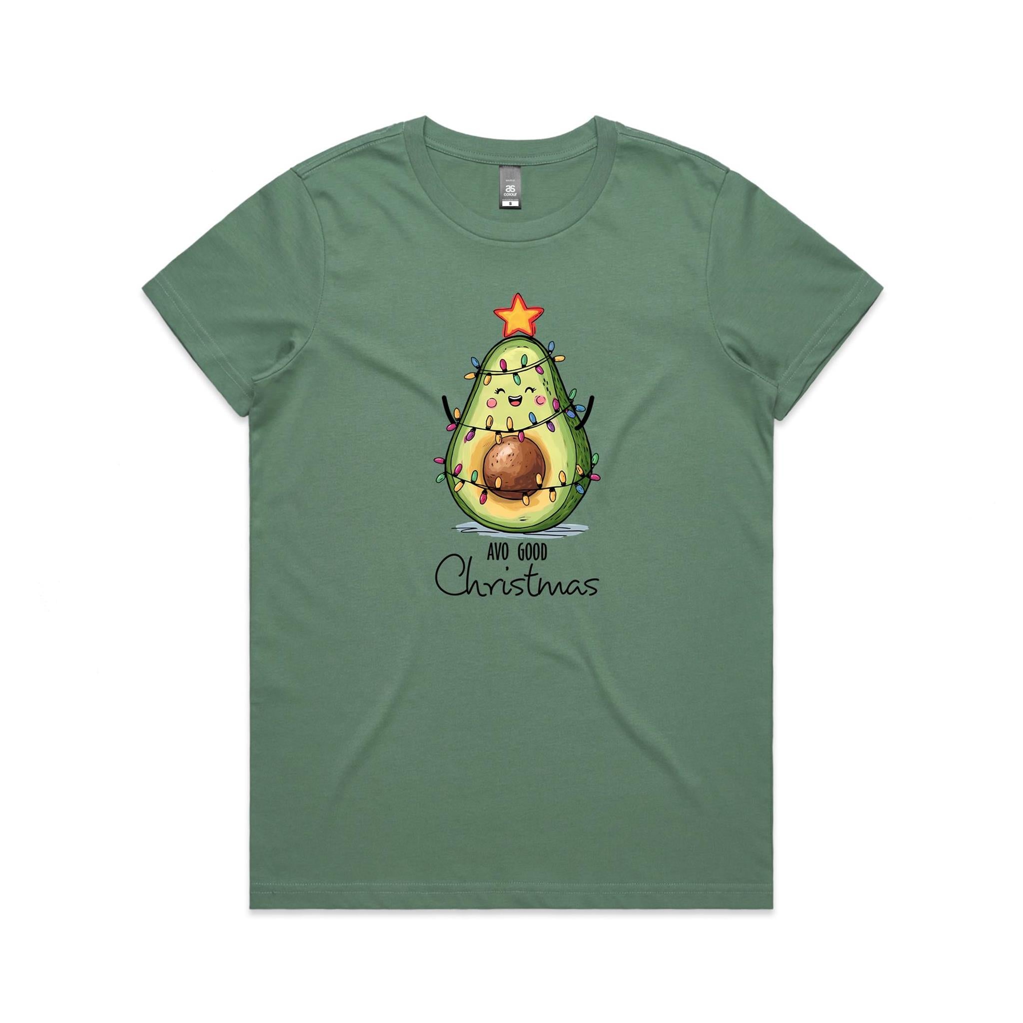 Avo Good Christmas - Womens T-shirt