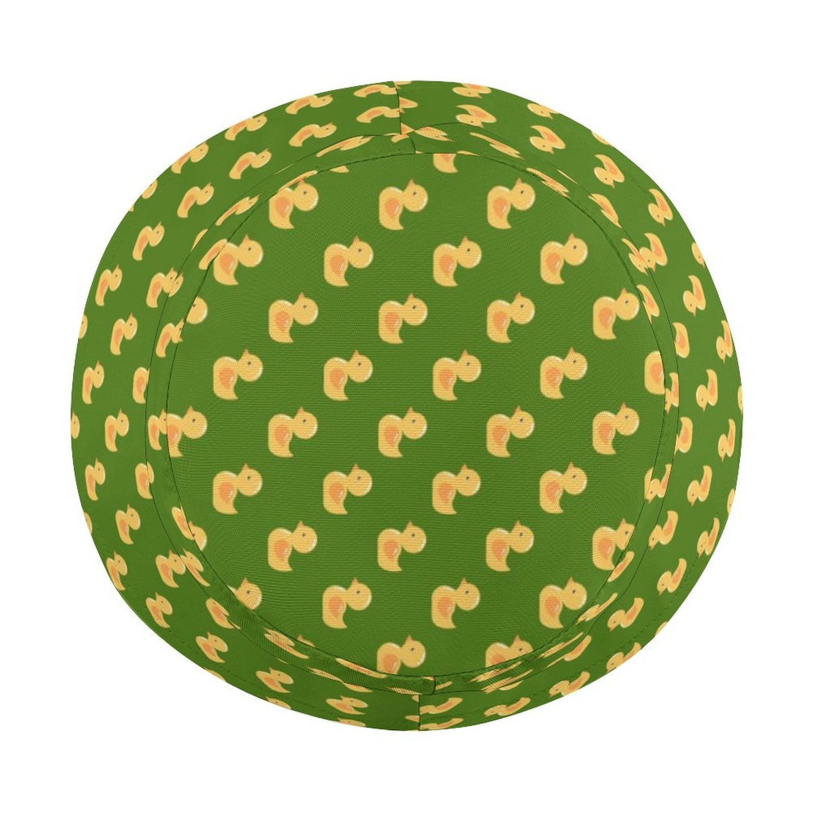 Rubber Ducks On Green Kids Bucket Hat Kids Bucket Hat animal Printed Offshore
