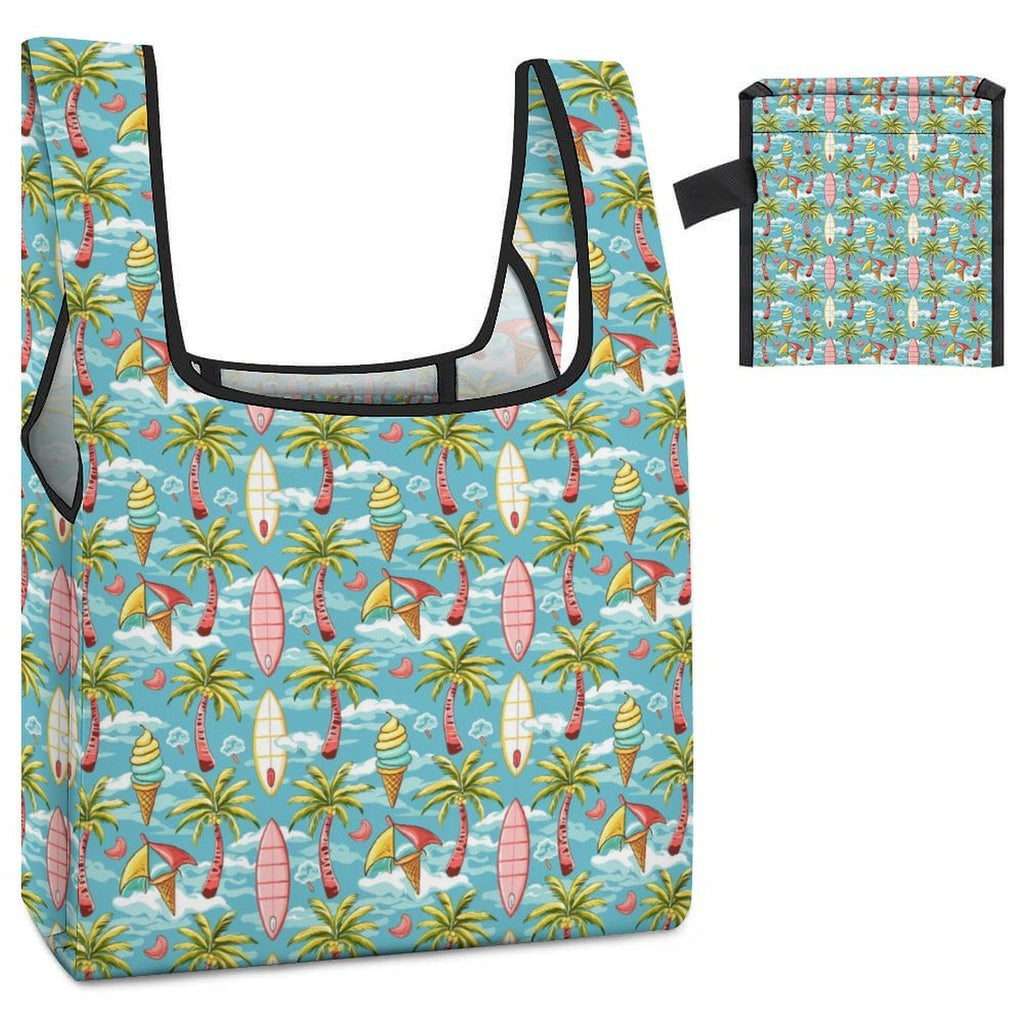 Summer Surf Foldable Shopping Bag