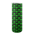 Aliens 20oz Tall Skinny Tumbler with Lid and Straw One Size 20oz Tall Skinny Tumbler with Lid and Straw Printed Offshore