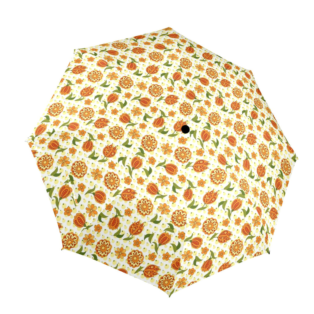 Graphic Floral Umbrella One Size Umbrella Plants Printed Offshore