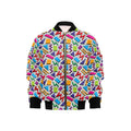 Graphic 80's Kids Bomber Jacket