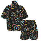 Atoms Women's Windbreaker Short Set Women's Windbreaker Short Set Printed Offshore Science