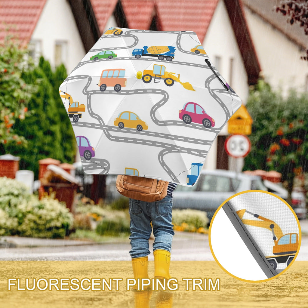 On The Road Kids Safe Round Corner Umbrella Kids Safe Round Corner Umbrella Printed Offshore