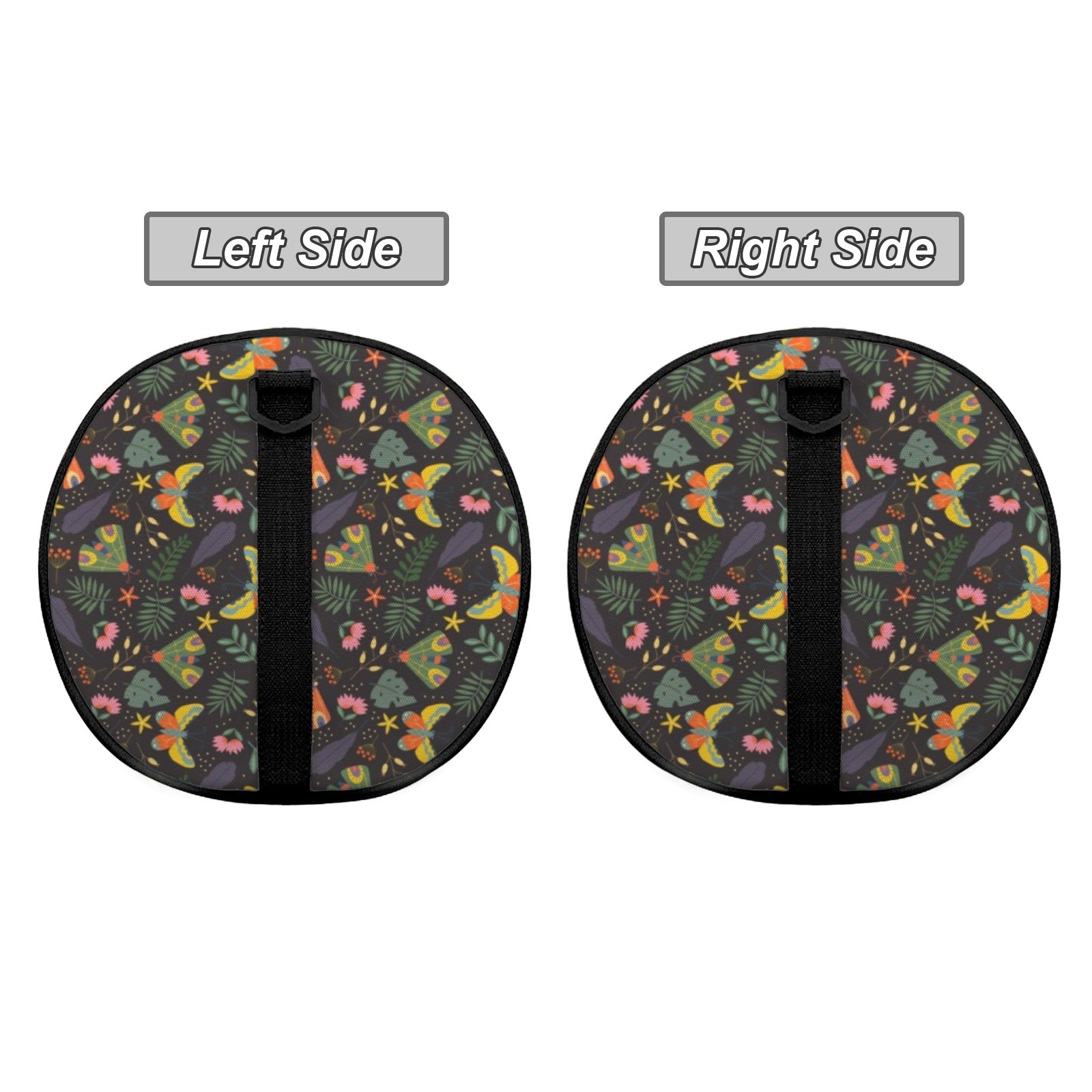 Dark Butterfly Duffle Bag Duffle Bag Printed Offshore