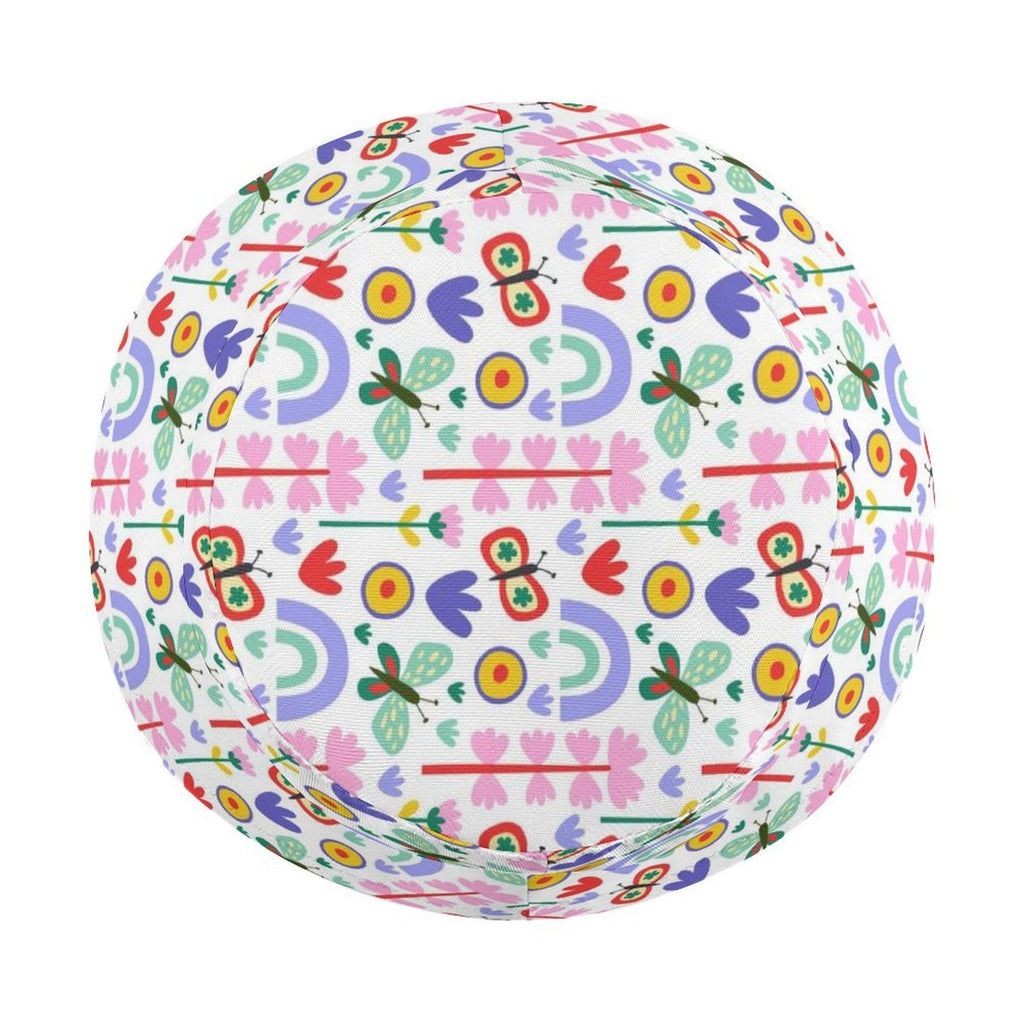 Rainbows And Butterflies Kids Bucket Hat Kids Bucket Hat animal Printed Offshore