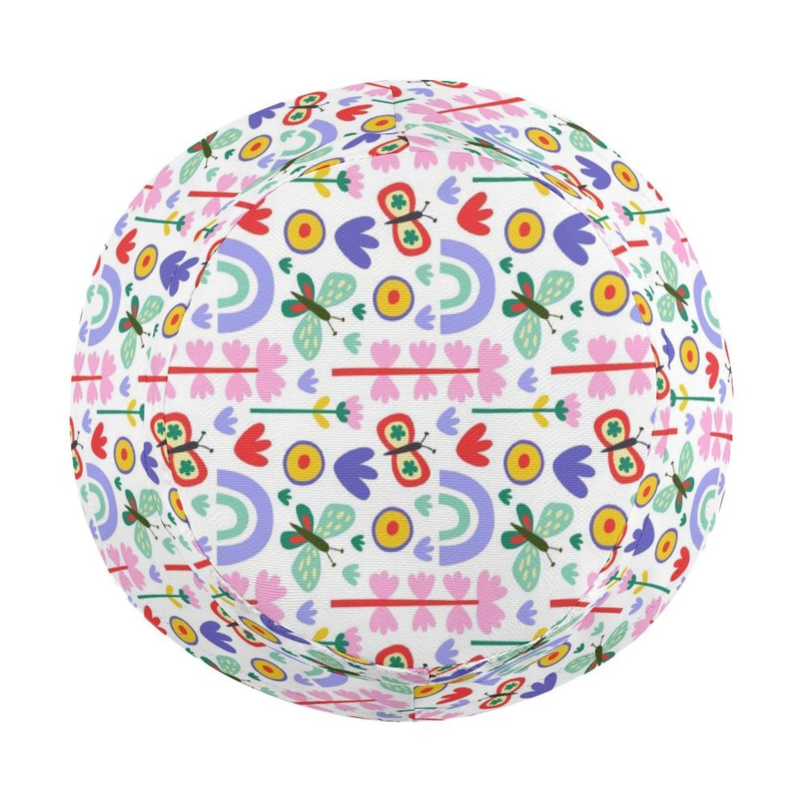 Rainbows And Butterflies - Kids Bucket Hat Kids Bucket Hat animal Printed Offshore