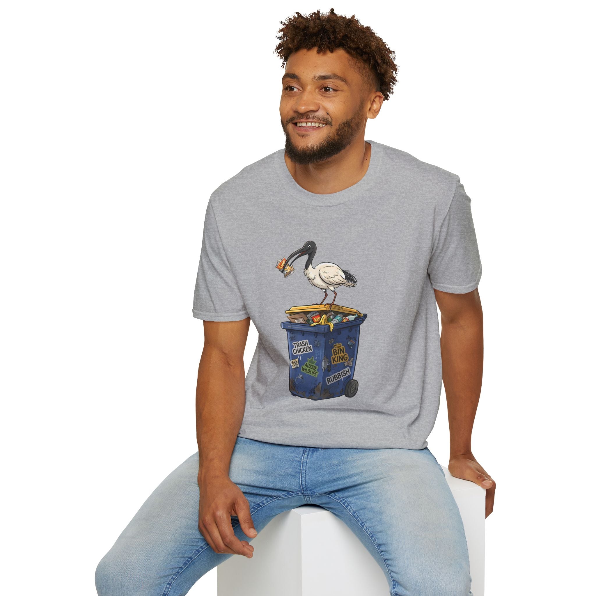 Bin Chicken Australian Ibis Unisex T-shirt