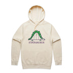Statasaurus, Maths - Mens Hoodie Ecru Mens Hoodie Maths Printed In Australia