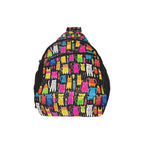 Colourful Cats - Chest Bag