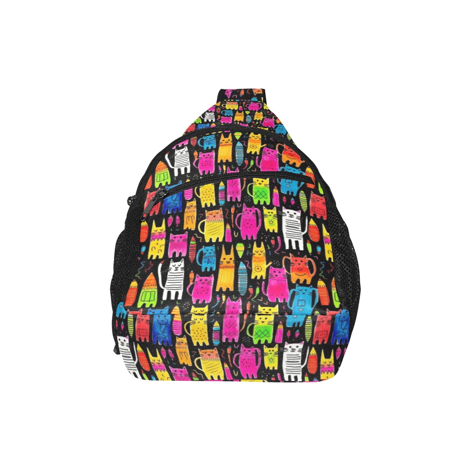 Colourful Cats - Chest Bag