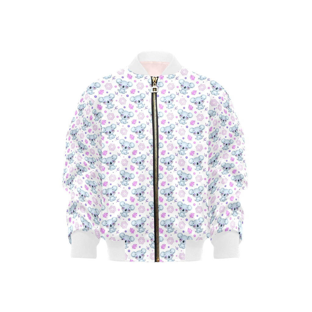 Zen Koala Kids Bomber Jacket