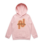 Good Vibes - Kids Hoodie Pink Kids Hoodie Printed In Australia