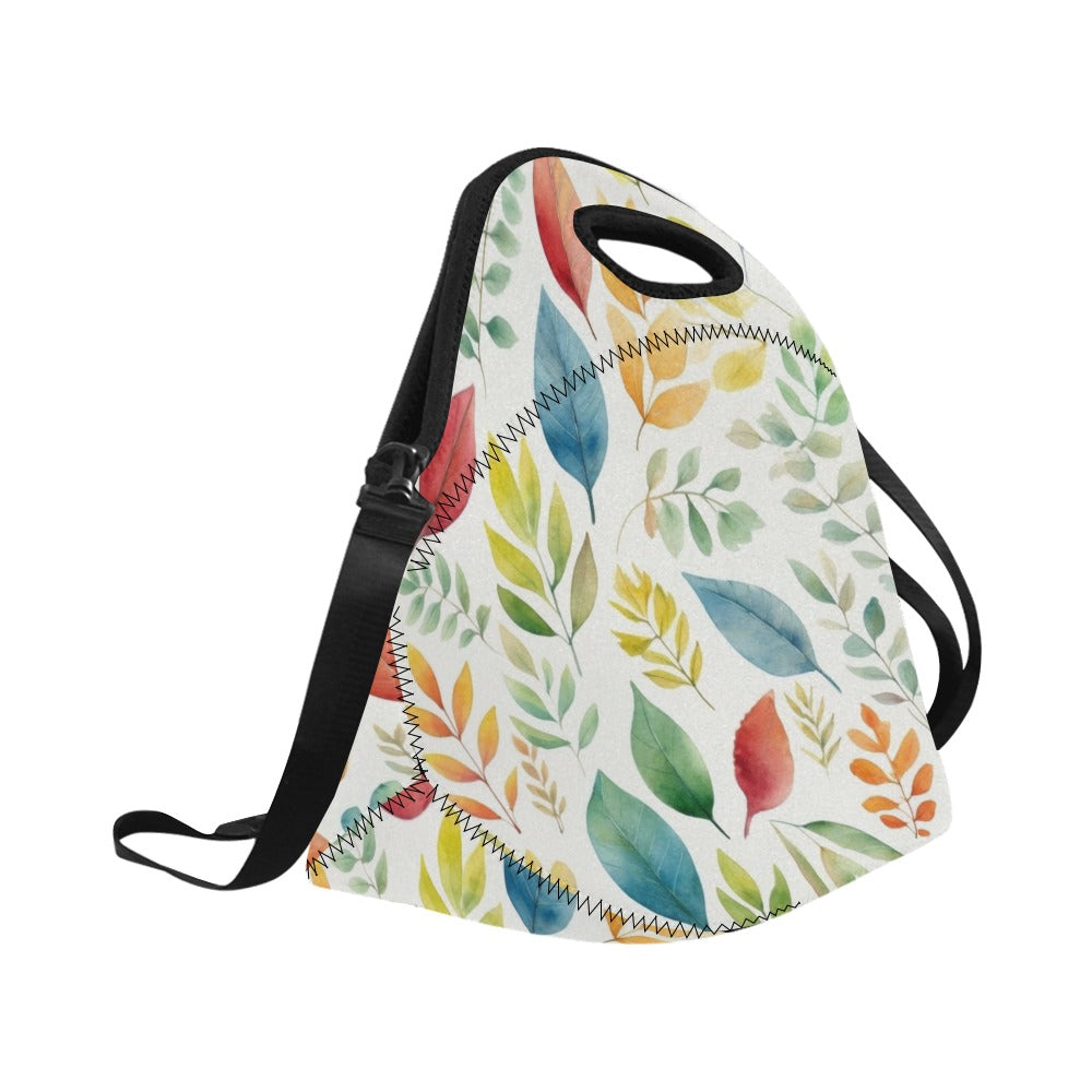 Autumn Leaves - Neoprene Lunch Bag Neoprene Lunch Bag Printed Offshore
